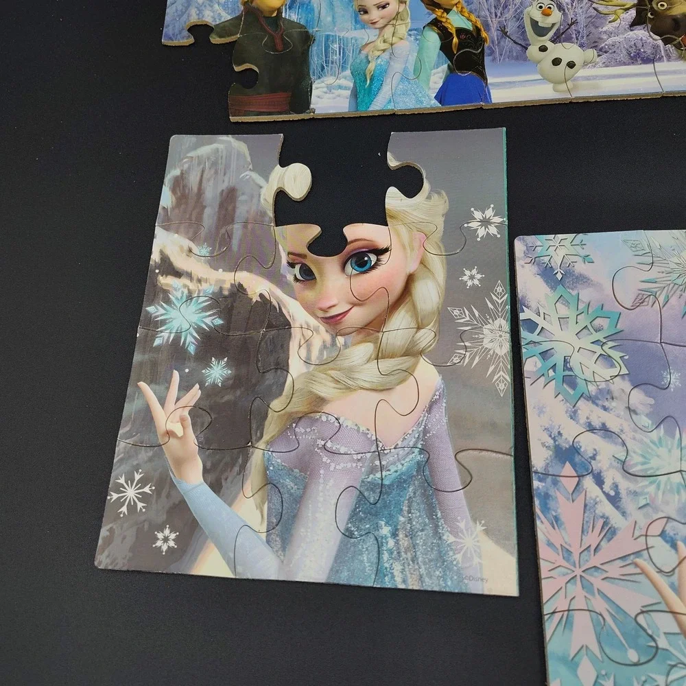 Walt‎ Disney Frozen MISSING PIECES CHILDREN'S PUZZLE SET 4 BB19.1GA1037